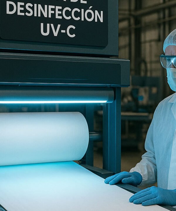 Desinfección con Luz UV Telas