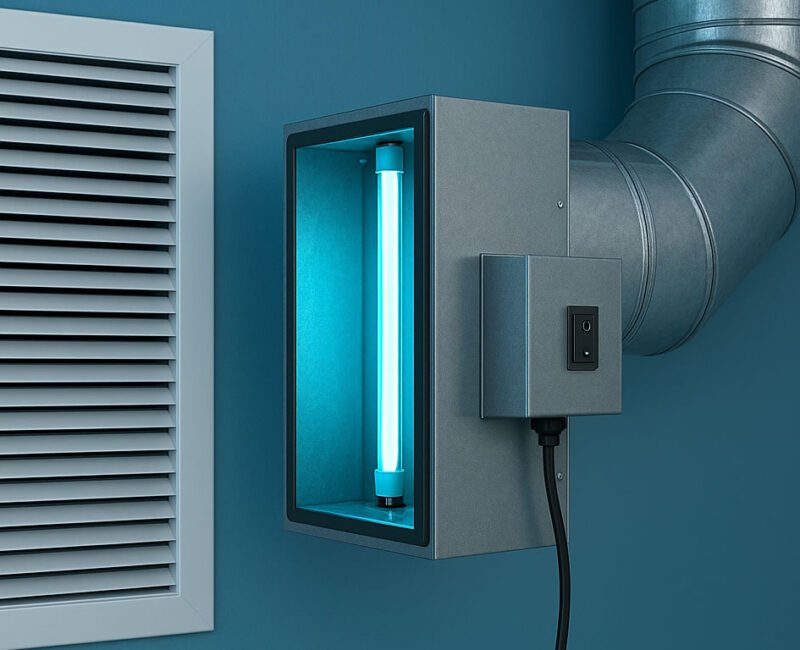 Luz UV Ultravioleta Purificador de Aire