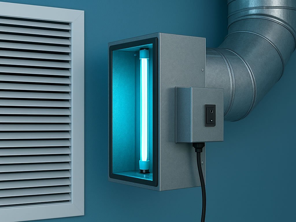 Luz UV Ultravioleta Purificador de Aire