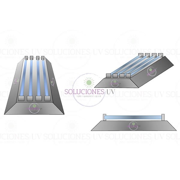 SISTEMA UV PARA AIRE AMBIENTE AIRE ACONDICIONADO LUZ ULTRAVIOLETA