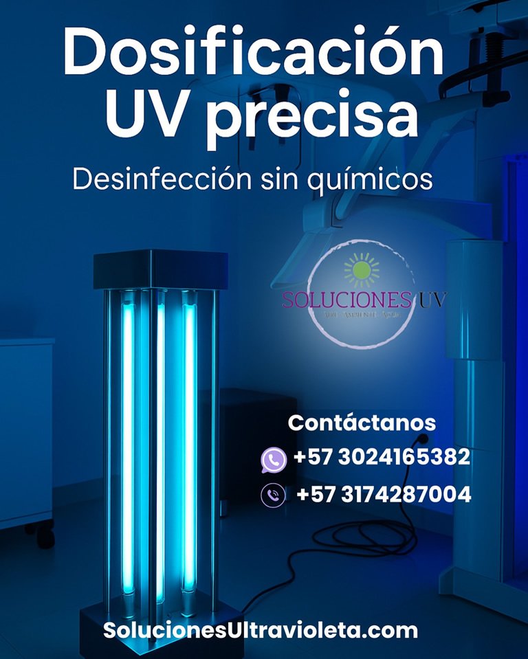 Desinfección LUZ UV Lamparas Ultravioleta