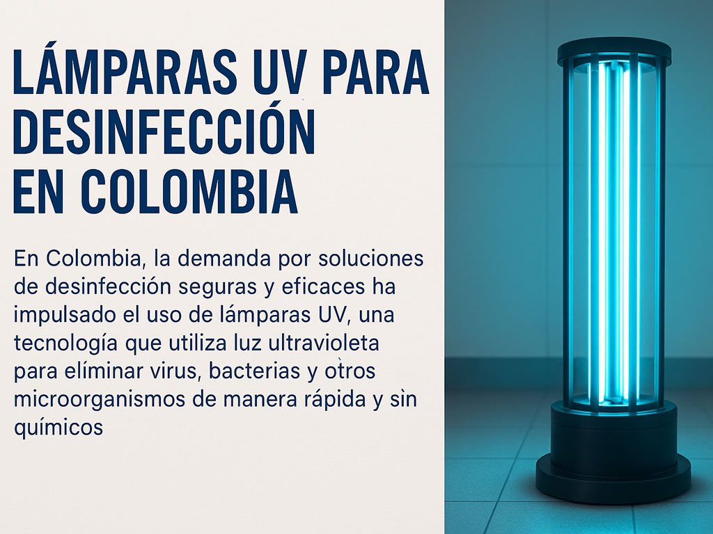 Lamparas UV Luz Ultravioleta Colombia