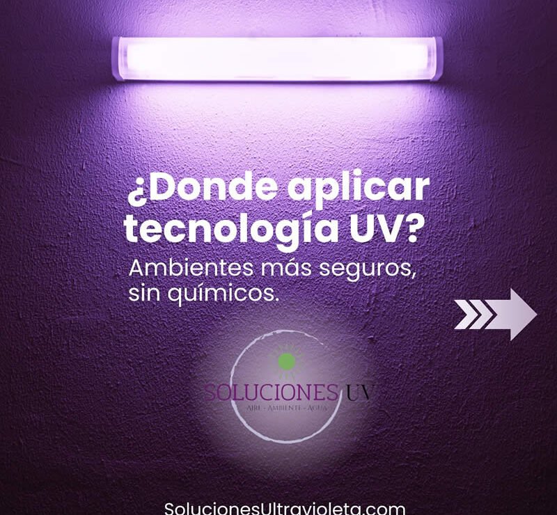 Lámparas ultravioleta UV desinfección Colombia