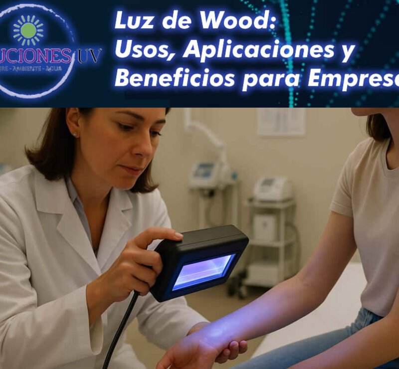 Venta Luz de Wood Portátil Usos Aplicaciones Beneficios Empresas Colombia