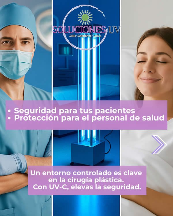Venta equipos Luz Ultravioleta para clinicas y hospitales Colombia