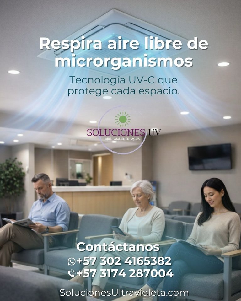 Desinfección Uv Ultravioleta para Ductos de Aire