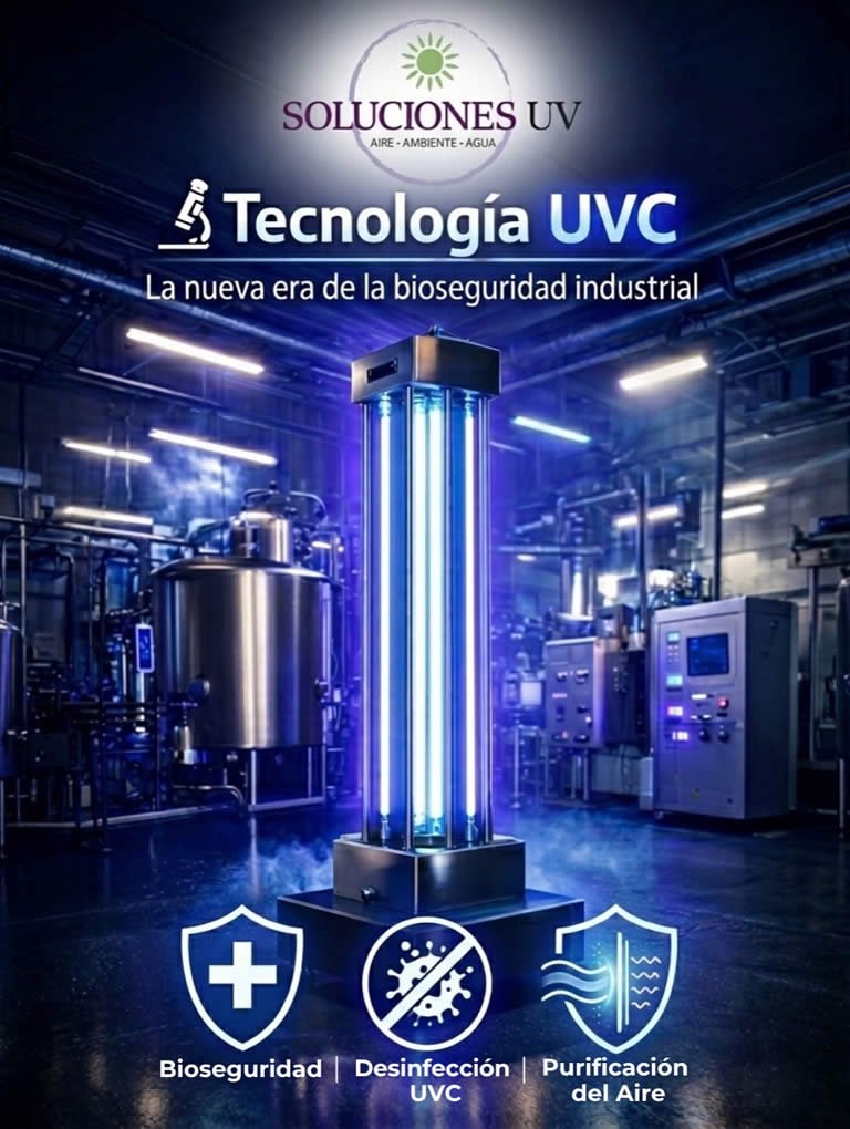 Lampara de Desinfección UVC para empresas en Colombia