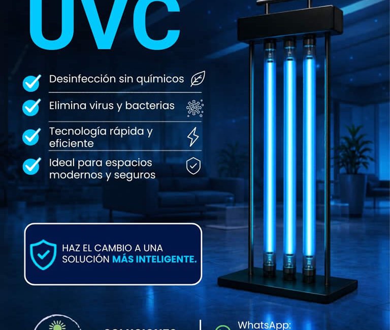 Desinfección con Tecnología UVC vs Químicos tradicionales